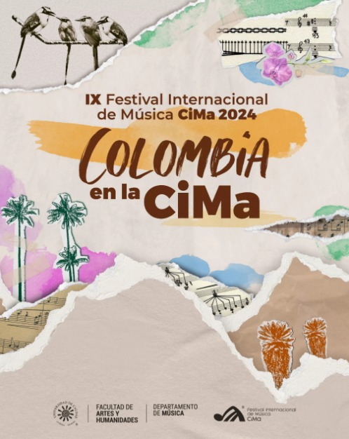 afiche del festival de música ciudad de manizales