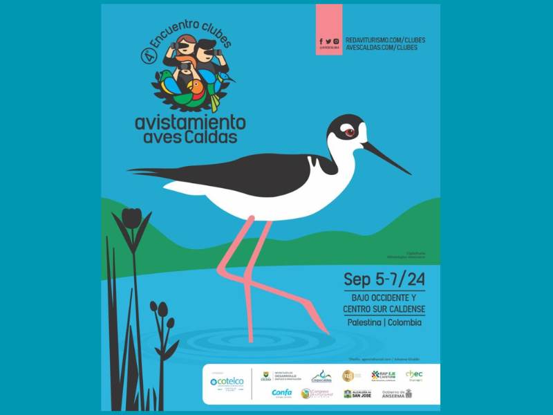 imagen del encuentro de clubes de avistamiento de los jovenes de Caldas