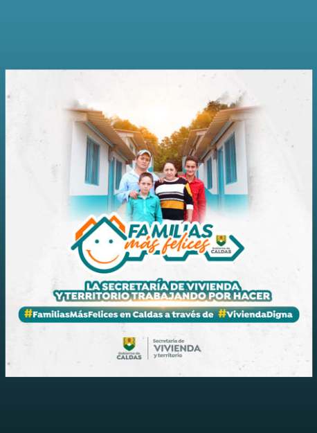 publicidad programa de vivienda la la gobernacion de caldas