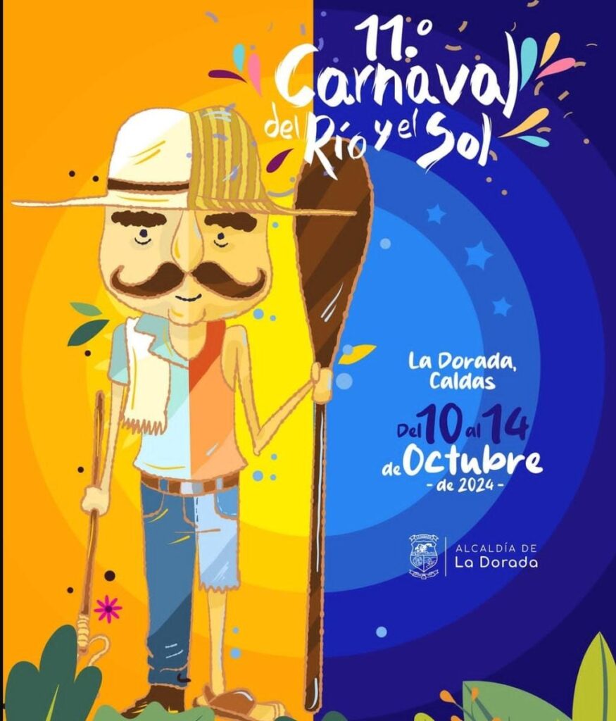 afiche oficial fiestas del rio y el sol