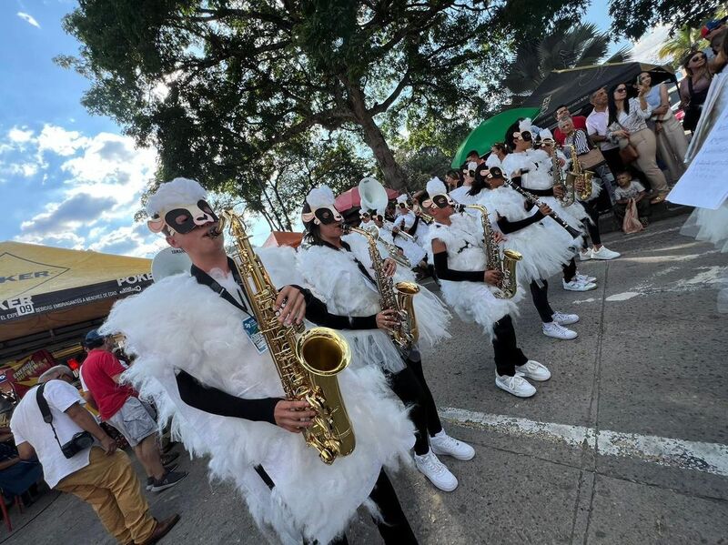 banda que gano varios premios en concurso a nivel nacional entre ellos de mejor comparsa