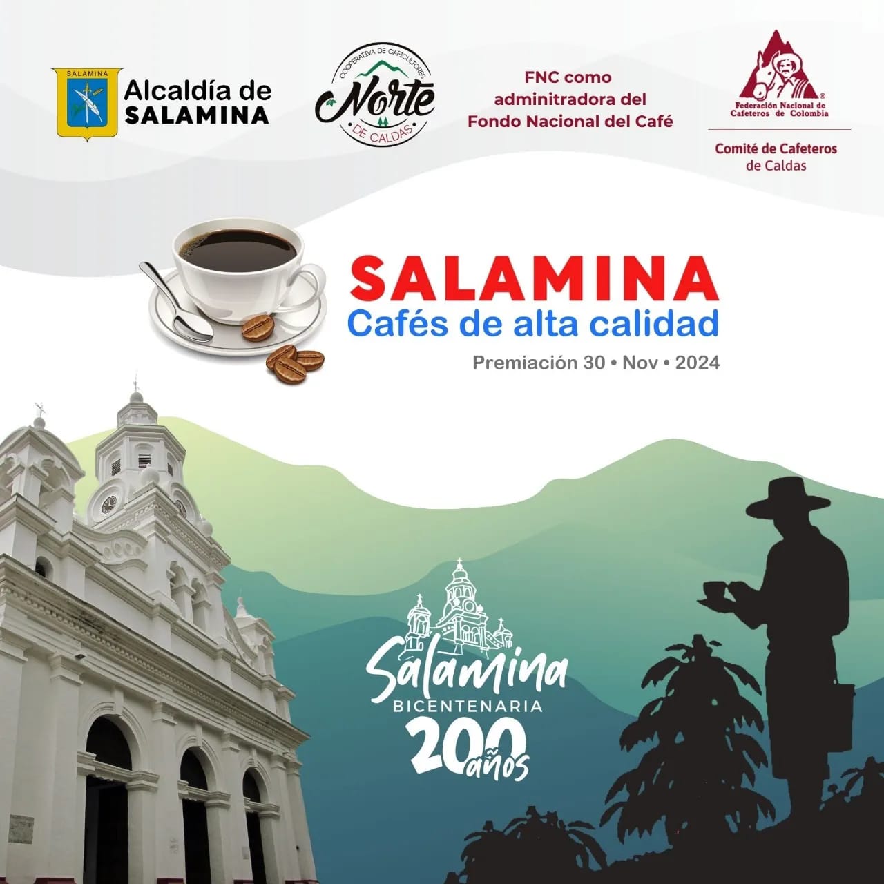 salamina prepara concursos. de cafe