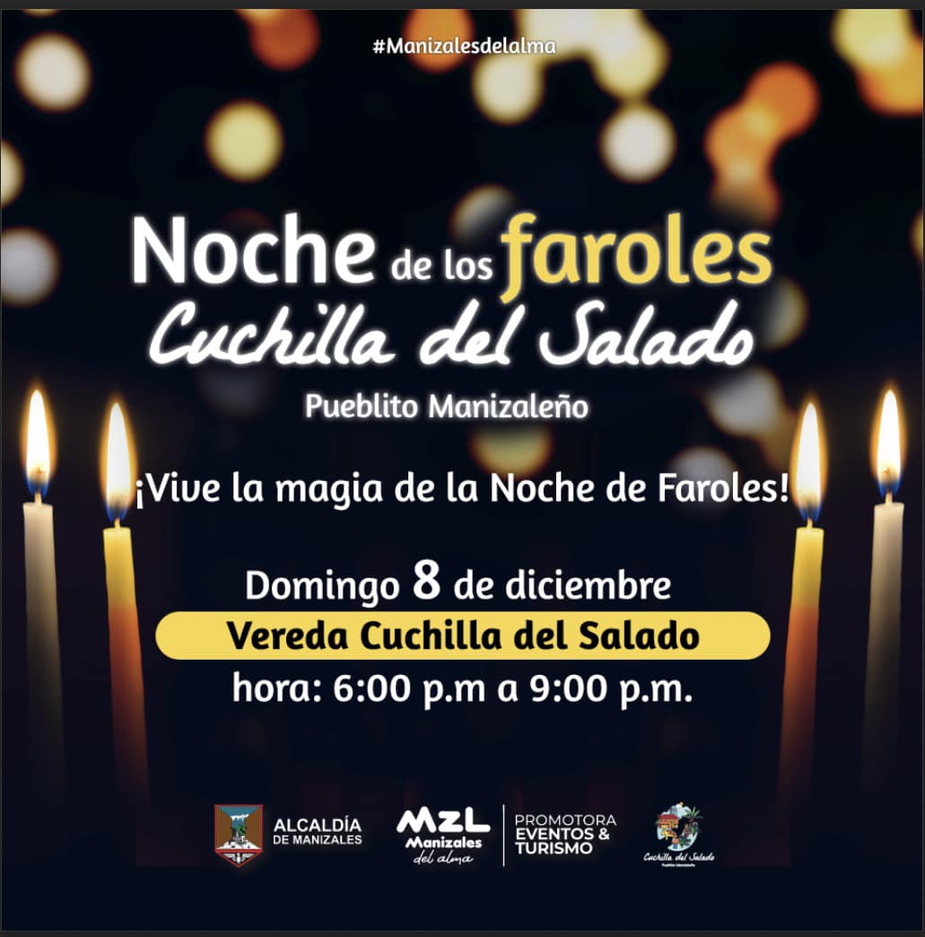 Imagen evento noche de los faroles en la Cuchilla del Salado