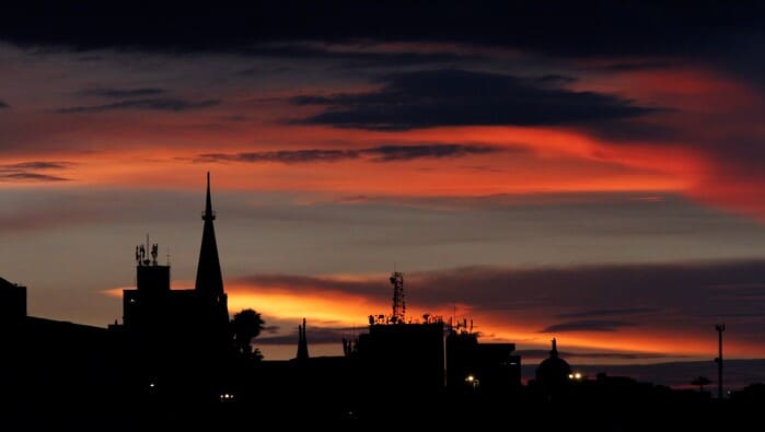 atardecer en manizales