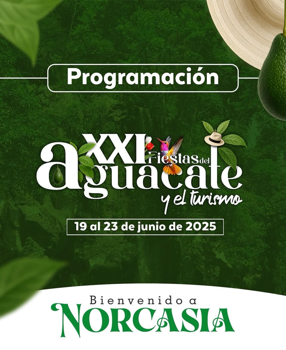 afiche fiestas del aguacate