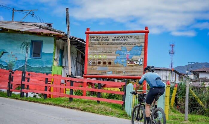 municipio de marulanda durante carrera ciclistica