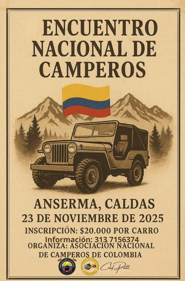 imagen gráfica del evento de camperos