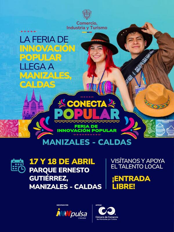 Se realizará en la Manizales la Feria de Innovación Popular