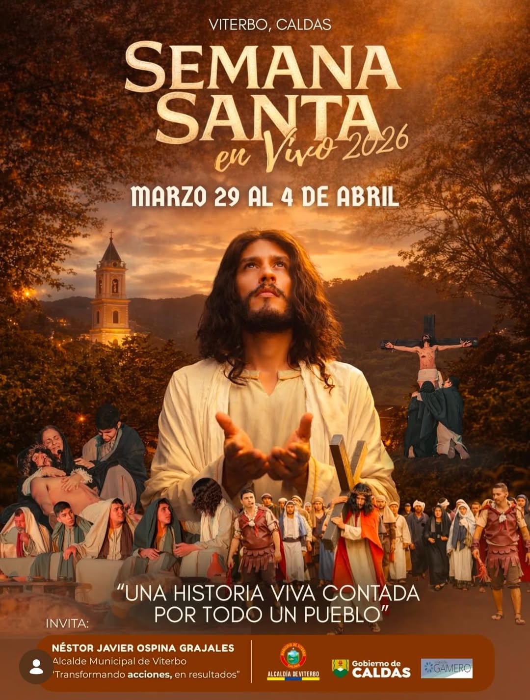 imagen semana santa en Viterbo