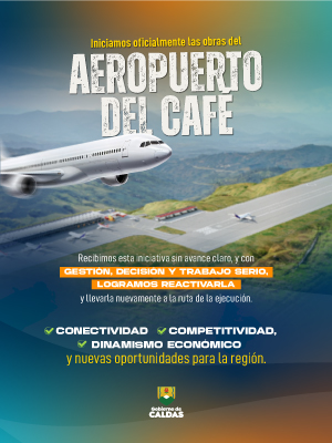 pieza grafica aeropuerto