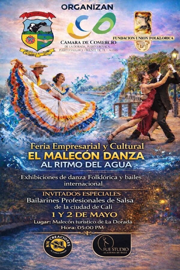 La Dorada realiza la feria  El Malecón danza al ritmo de agua