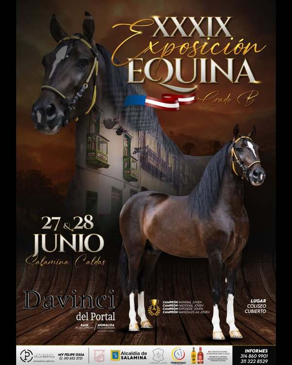 XXXIX Exposición Equina Grado B Salamina 2026