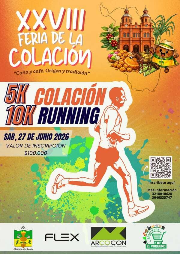 En supía se corre la Colación Running