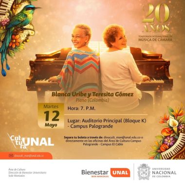 reconocidas pianistas colombiana