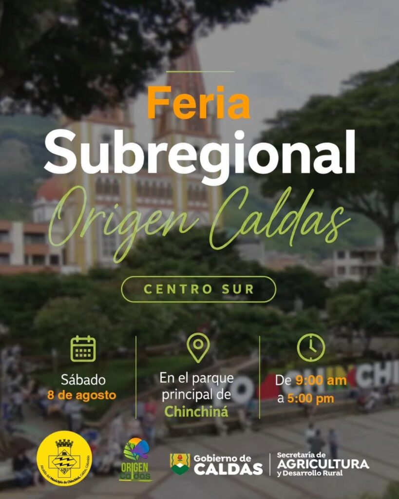 Feria Subregional Origen Caldas