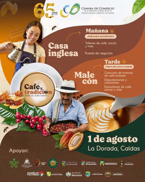 La Dorada realiza la Feria del Buen Sabor, Café y Tradición
