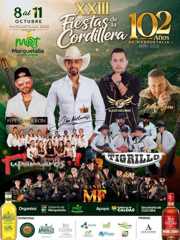 Marquetalia programa las XXIII Fiestas de la Cordillera