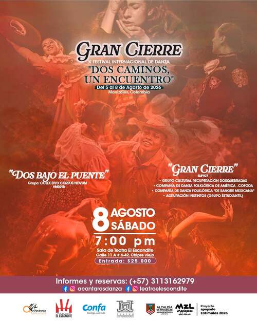 Finaliza el X Festival Internacional de Danza “Dos Caminos, Un Encuentro”