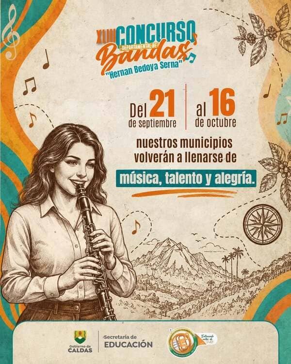 XLIII Concurso Departamental de Bandas : reconstruir para seguir sonando
