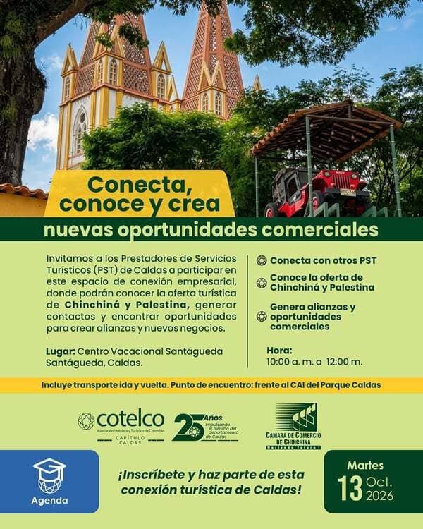 Descubre Chinchiná y Palestina con Cotelco Caldas