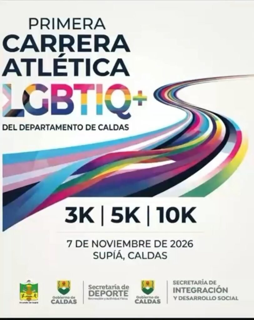 Carrera atlética LGBTIQ+ en Supía