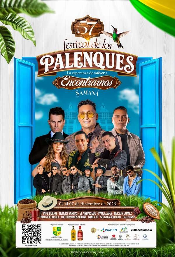 Programado en Samaná el 57.º Festival de los Palenques 2026