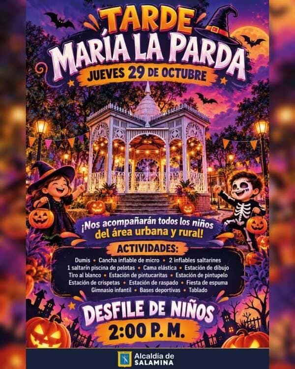 parda imagen evento de disfraces en salamina