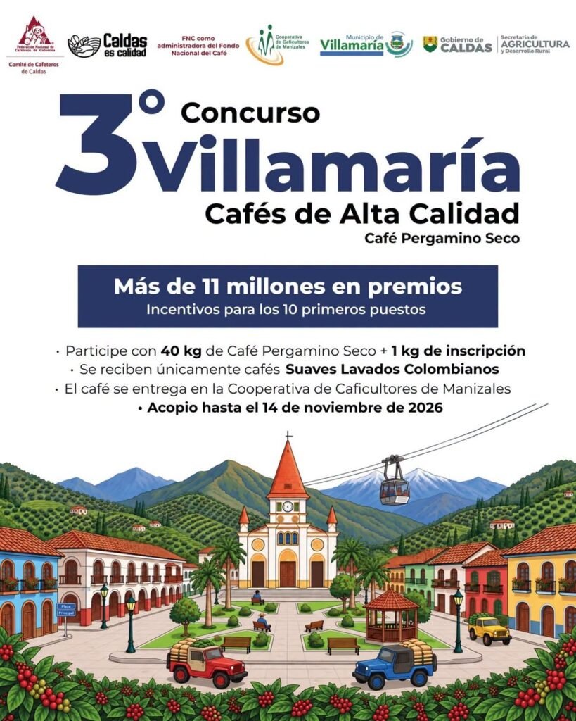En Villamaria se prepara el Tercer Concurso de Cafés de Alta Calidad,